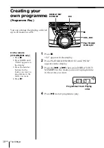 Preview for 16 page of Sony CFD-G30 - Cd Radio Cassette-corder Operating Instructions Manual