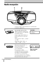 Предварительный просмотр 40 страницы Sony CFD-G30 - Cd Radio Cassette-corder Operating Instructions Manual