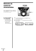 Предварительный просмотр 54 страницы Sony CFD-G30 - Cd Radio Cassette-corder Operating Instructions Manual