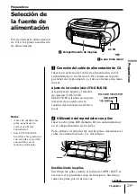 Предварительный просмотр 57 страницы Sony CFD-G30 - Cd Radio Cassette-corder Operating Instructions Manual