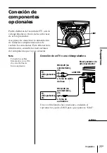 Предварительный просмотр 59 страницы Sony CFD-G30 - Cd Radio Cassette-corder Operating Instructions Manual