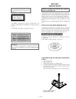 Preview for 3 page of Sony CFD-G30 - Cd Radio Cassette-corder Service Manual