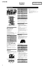 Preview for 4 page of Sony CFD G505 - Xplod Boombox Service Manual