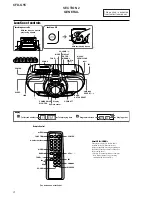 Preview for 4 page of Sony CFD-G55 - Cd Radio Cassette-corder Service Manual