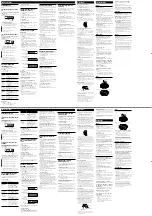 Preview for 2 page of Sony CFD-G555CPK Operating Instructions