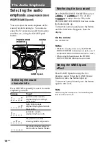 Предварительный просмотр 18 страницы Sony CFD-G70 - Cd Radio Cassette-corder Operating Instructions Manual