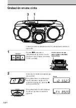 Предварительный просмотр 40 страницы Sony CFD-G70 - Cd Radio Cassette-corder Operating Instructions Manual