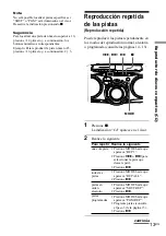 Предварительный просмотр 43 страницы Sony CFD-G70 - Cd Radio Cassette-corder Operating Instructions Manual