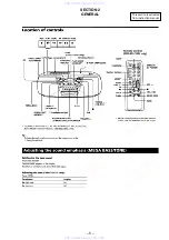 Предварительный просмотр 5 страницы Sony CFD-S22L Service Manual