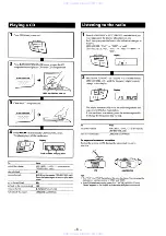 Предварительный просмотр 6 страницы Sony CFD-S22L Service Manual