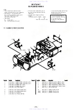 Предварительный просмотр 34 страницы Sony CFD-S22L Service Manual