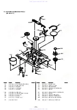 Предварительный просмотр 38 страницы Sony CFD-S22L Service Manual