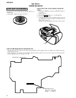 Предварительный просмотр 4 страницы Sony CFD-S26 - Cd Radio Cassette-corder Service Manual