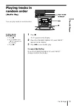 Preview for 15 page of Sony CFD-S28 - Cd Radio Cassette-corder Operating Instructions Manual