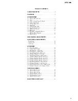 Preview for 3 page of Sony CFD-S36 - Cd Radio Cassette-corder Service Manual