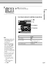 Предварительный просмотр 13 страницы Sony CFD-S40CP - Cd Radio Cassette-corder Operating Instructions Manual