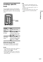 Предварительный просмотр 15 страницы Sony CFD-S40CP - Cd Radio Cassette-corder Operating Instructions Manual