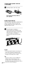 Предварительный просмотр 24 страницы Sony CFD-S40CP - Cd Radio Cassette-corder Operating Instructions Manual