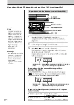 Предварительный просмотр 36 страницы Sony CFD-S40CP - Cd Radio Cassette-corder Operating Instructions Manual