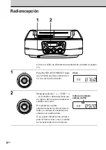 Предварительный просмотр 38 страницы Sony CFD-S40CP - Cd Radio Cassette-corder Operating Instructions Manual