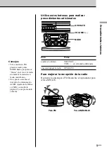 Предварительный просмотр 39 страницы Sony CFD-S40CP - Cd Radio Cassette-corder Operating Instructions Manual