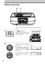 Предварительный просмотр 42 страницы Sony CFD-S40CP - Cd Radio Cassette-corder Operating Instructions Manual