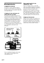 Предварительный просмотр 58 страницы Sony CFD-S40CP - Cd Radio Cassette-corder Operating Instructions Manual