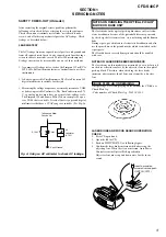 Preview for 3 page of Sony CFD-S40CP - Cd Radio Cassette-corder Service Manual