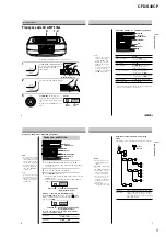 Preview for 5 page of Sony CFD-S40CP - Cd Radio Cassette-corder Service Manual