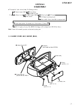 Preview for 7 page of Sony CFD-S40CP - Cd Radio Cassette-corder Service Manual