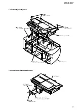 Preview for 9 page of Sony CFD-S40CP - Cd Radio Cassette-corder Service Manual