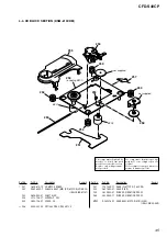 Preview for 45 page of Sony CFD-S40CP - Cd Radio Cassette-corder Service Manual