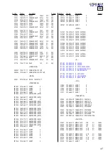 Preview for 47 page of Sony CFD-S40CP - Cd Radio Cassette-corder Service Manual