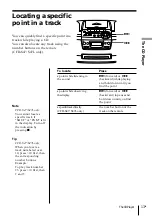 Предварительный просмотр 13 страницы Sony CFD-S45L Operating Instructions Manual