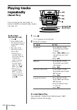 Предварительный просмотр 14 страницы Sony CFD-S45L Operating Instructions Manual