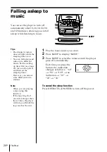 Предварительный просмотр 24 страницы Sony CFD-S45L Operating Instructions Manual