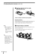 Предварительный просмотр 26 страницы Sony CFD-S45L Operating Instructions Manual