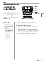 Preview for 53 page of Sony CFD-S45L Operating Instructions Manual