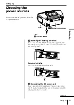 Предварительный просмотр 25 страницы Sony CFD-S47 - Cd Radio Cassette-corder Operating Instructions Manual