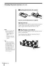 Предварительный просмотр 26 страницы Sony CFD-S47 - Cd Radio Cassette-corder Operating Instructions Manual