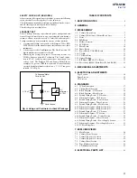 Предварительный просмотр 3 страницы Sony CFD-S550 - Cd Radio Cassette-corder Service Manual