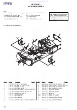 Предварительный просмотр 34 страницы Sony CFD-S700 Service Manual