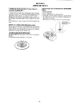 Preview for 3 page of Sony CFD-V10 Service Manual