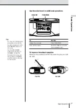 Предварительный просмотр 7 страницы Sony CFD-V14 Operating Instructions Manual