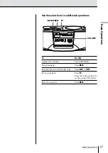 Предварительный просмотр 9 страницы Sony CFD-V14 Operating Instructions Manual