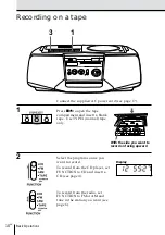 Предварительный просмотр 10 страницы Sony CFD-V14 Operating Instructions Manual