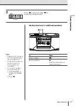 Предварительный просмотр 11 страницы Sony CFD-V14 Operating Instructions Manual