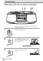 Предварительный просмотр 28 страницы Sony CFD-V14 Operating Instructions Manual