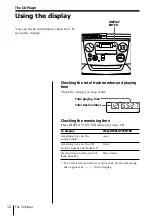 Предварительный просмотр 12 страницы Sony CFD-V17 - Cd Radio Cassette-corder Operating Instructions Manual