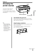 Предварительный просмотр 17 страницы Sony CFD-V17 - Cd Radio Cassette-corder Operating Instructions Manual